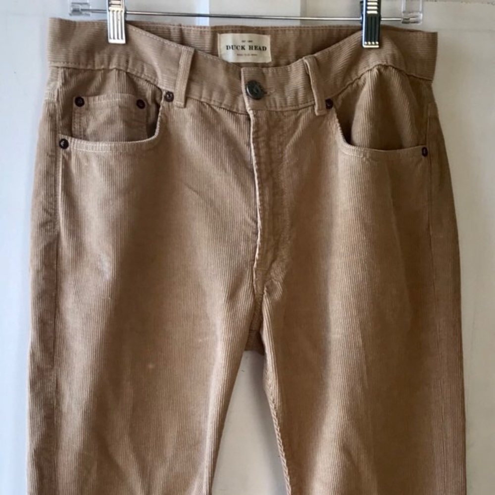 Khaki corduroy pants. Nice condition